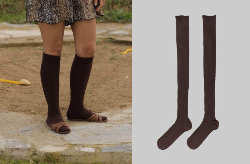 Overknee Socks - Orta Brown/ Base Range