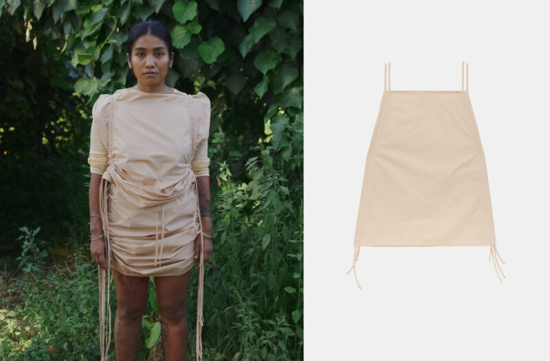 Pictorial top - Organic Cotton Poplin/ Baserange (pre order)