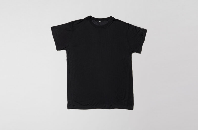 Tee Shirt - Bamboo Lyocell /Black - Base Range