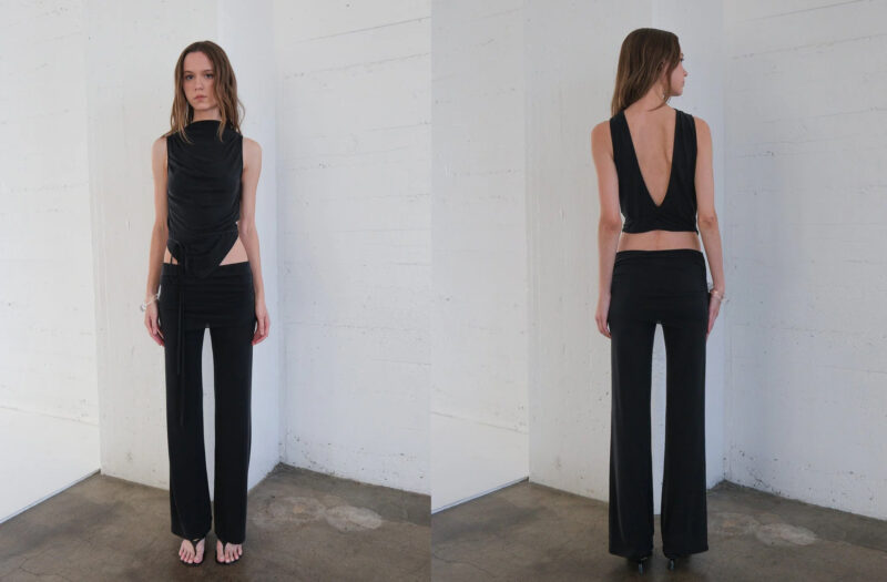 Porto Pants / Onyx - Geel
