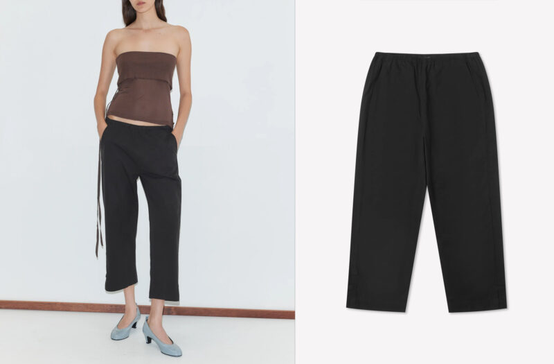 CAPRI PANT /Black - Deiji Studios