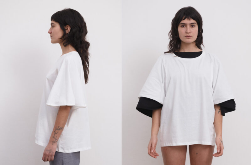 Cycle Tee Shirt / Off white - Base Range