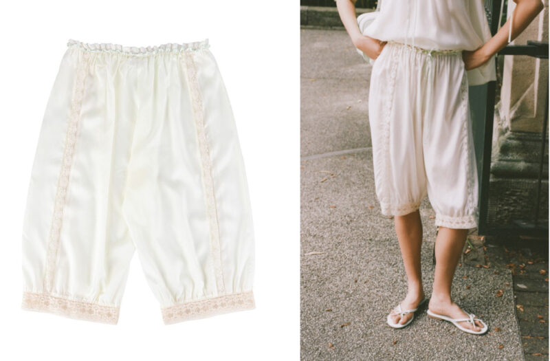 AURELIE BLOOM PANTS / VINTAGE WHITE - MY MUM MADE IT